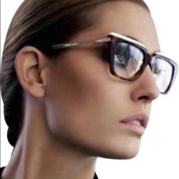 Black Ff0088 Cu1 -51 Optical Lens Rectangle Sunglasses - Picture 3 of 10